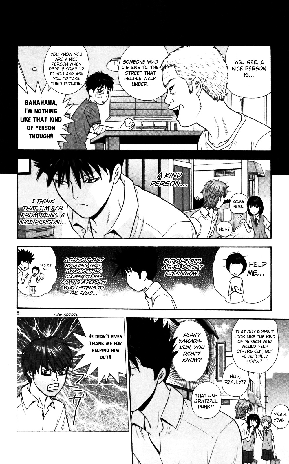 Ocha Nigosu Chapter 63 page 8 - Chapter 63 : Hostage