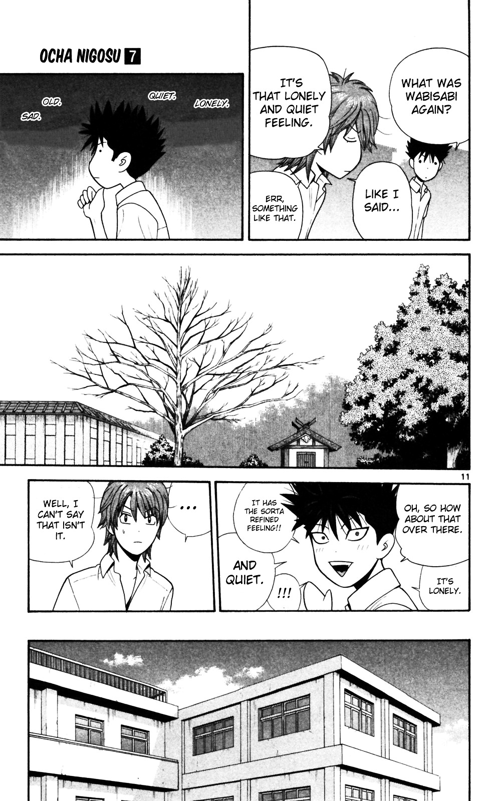 Ocha Nigosu Chapter 69 page 11 - Chapter 69 : Wabisabi