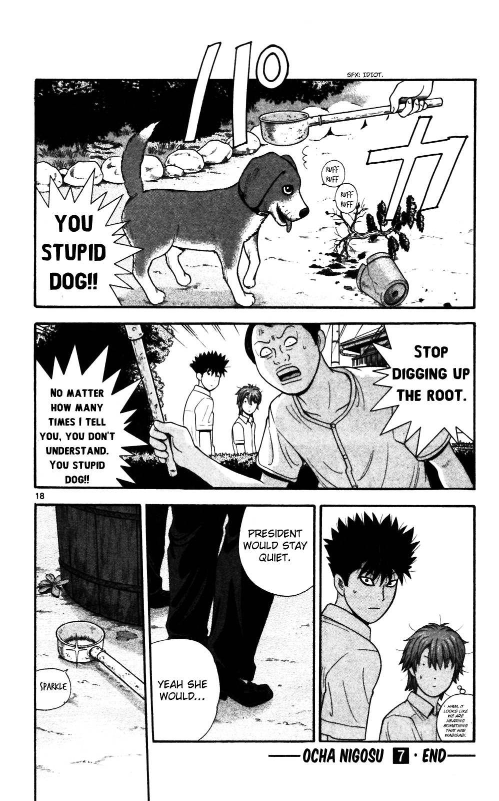 Ocha Nigosu Chapter 69 page 18 - Chapter 69 : Wabisabi