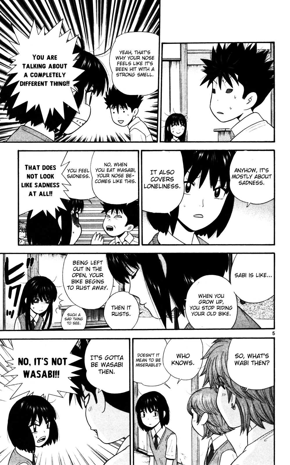 Ocha Nigosu Chapter 69 page 5 - Chapter 69 : Wabisabi