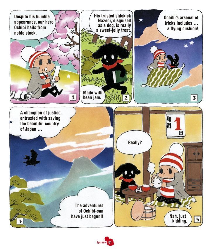 Ochibi-san Chapter 1 page 5 - Chapter 1