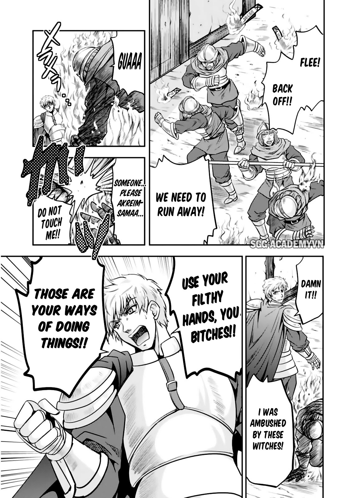 Ochitekita Ryuuou to Horobiyuku Majo no Kuni Chapter 10.1 page 13 - Chapter 10.1: Offensive and Defense of The Fort, Again