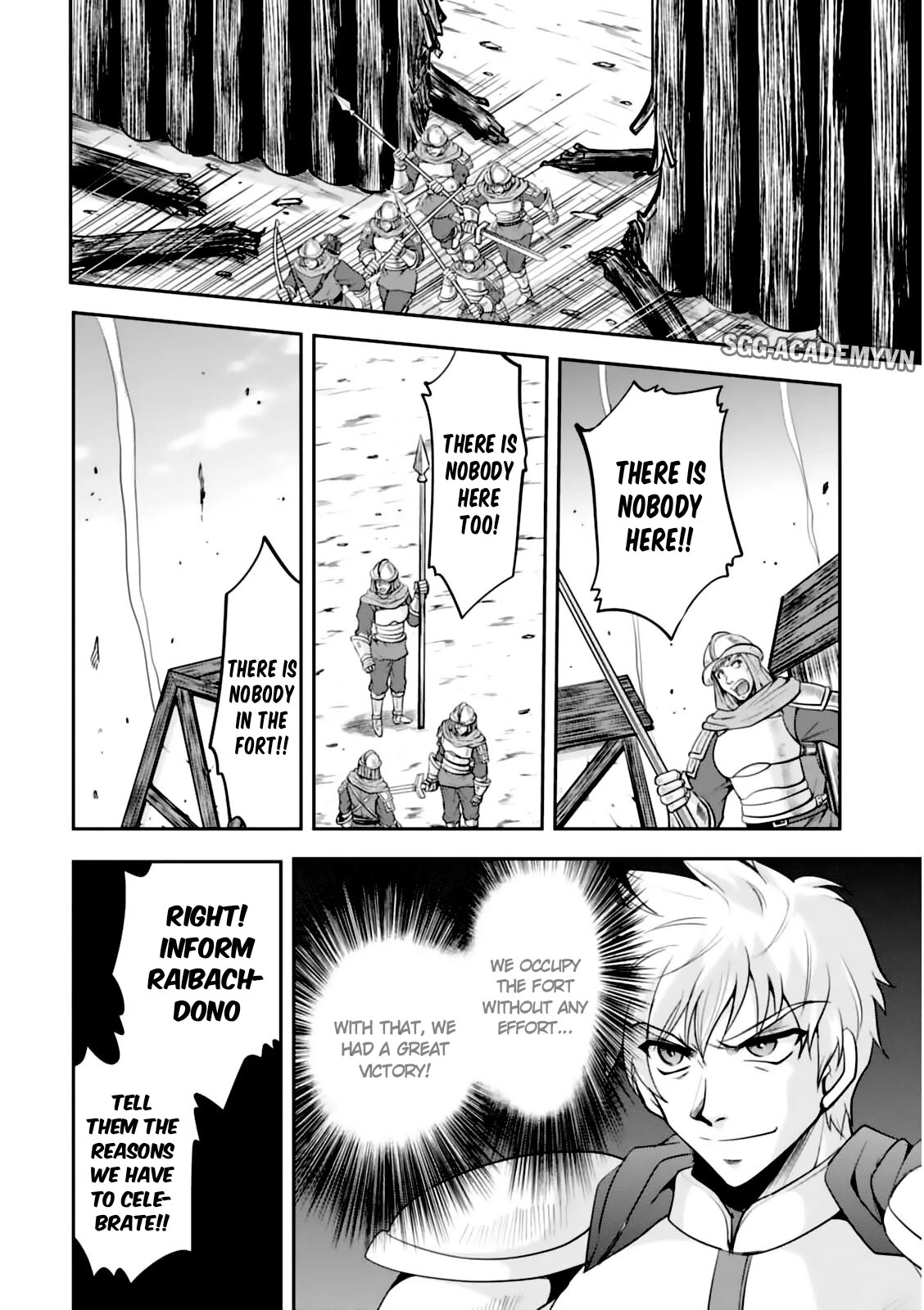 Ochitekita Ryuuou to Horobiyuku Majo no Kuni Chapter 10.1 page 3 - Chapter 10.1: Offensive and Defense of The Fort, Again