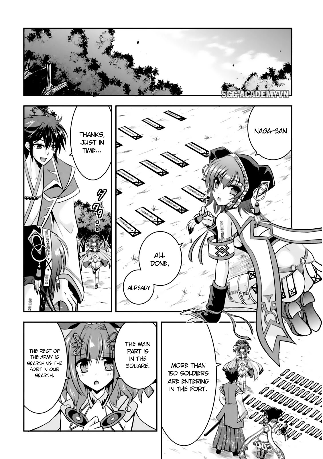 Ochitekita Ryuuou to Horobiyuku Majo no Kuni Chapter 10.1 page 6 - Chapter 10.1: Offensive and Defense of The Fort, Again