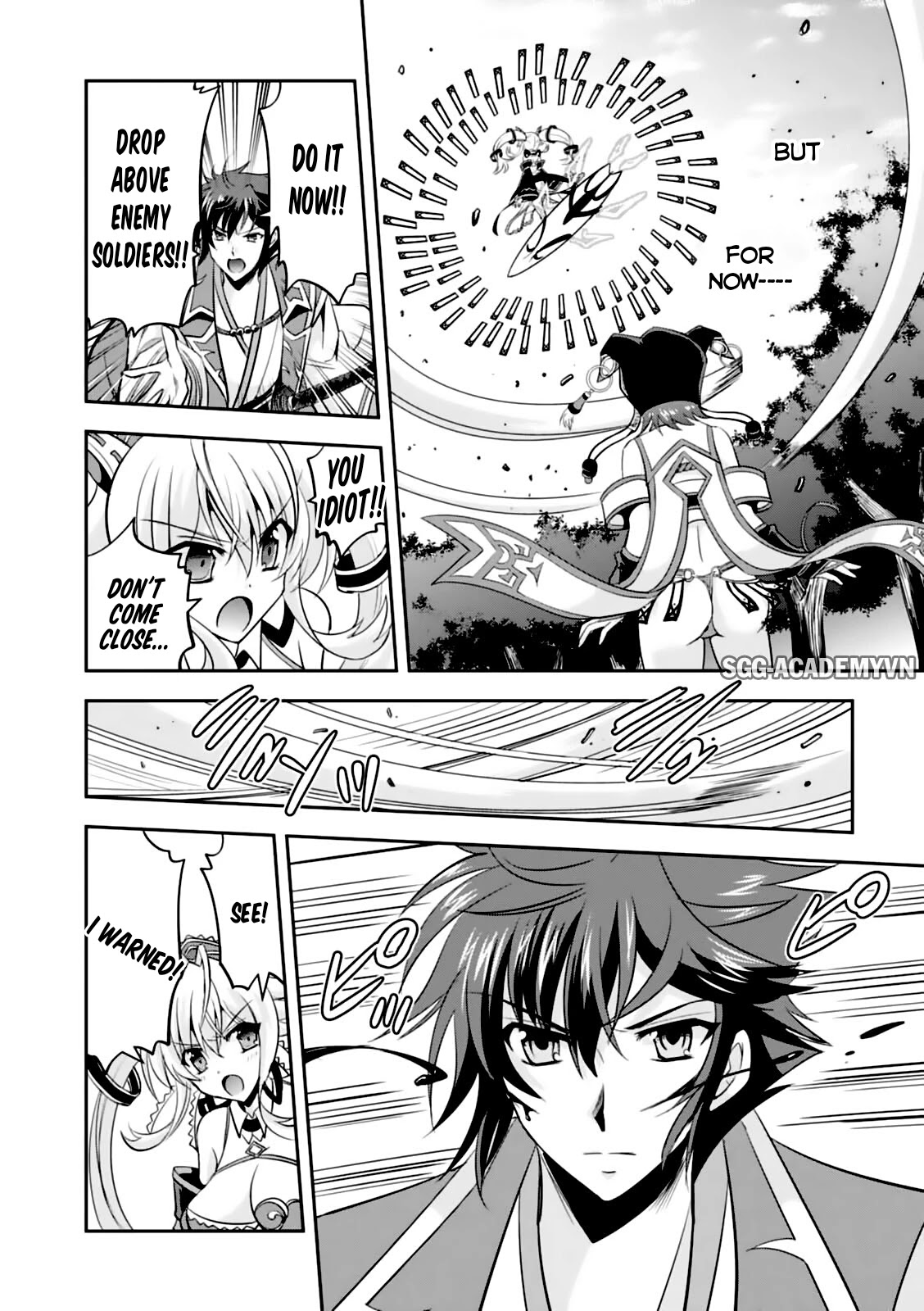 Ochitekita Ryuuou to Horobiyuku Majo no Kuni Chapter 10.1 page 9 - Chapter 10.1: Offensive and Defense of The Fort, Again