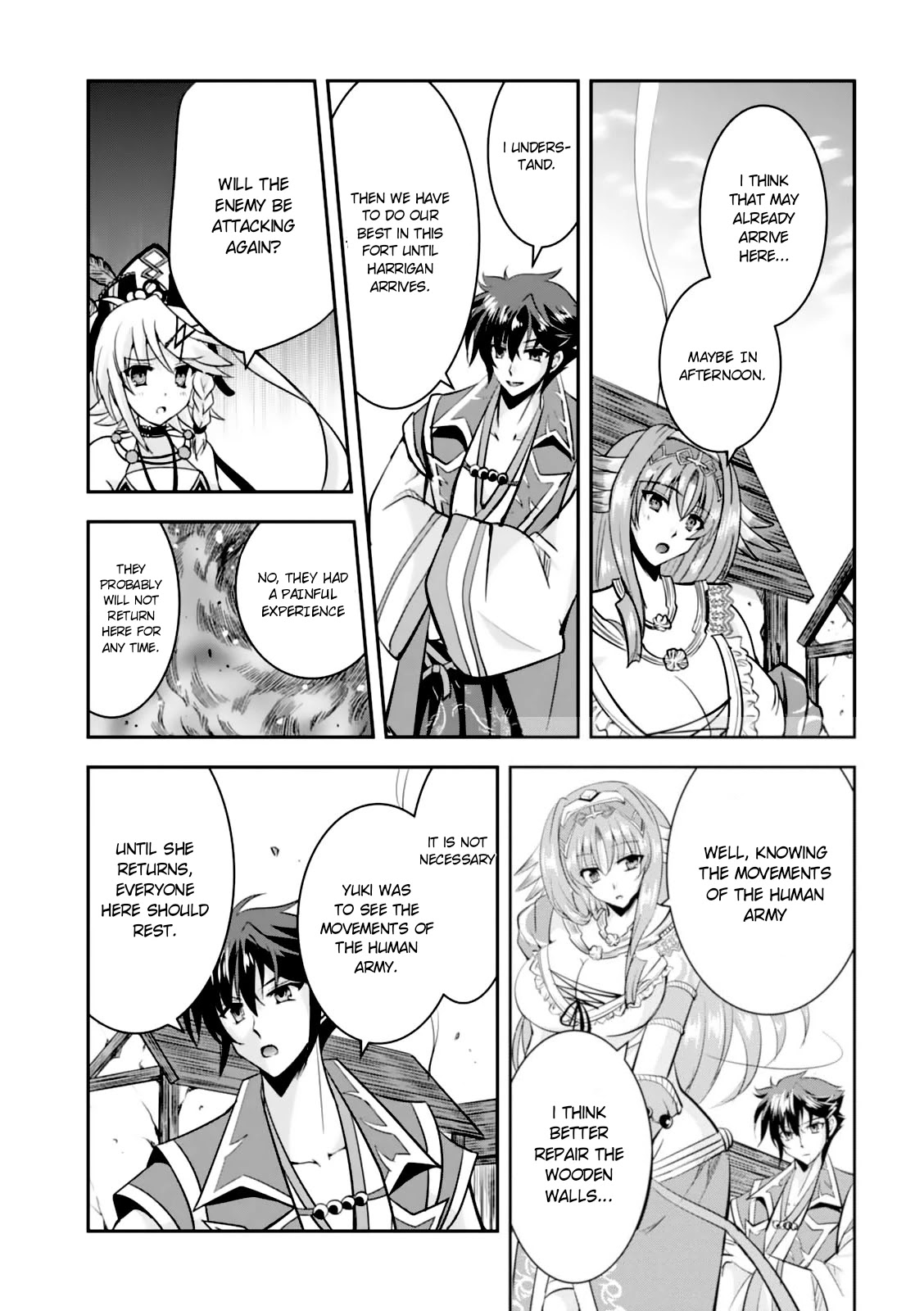 Ochitekita Ryuuou to Horobiyuku Majo no Kuni Chapter 10.2 page 10 - Chapter 10.2: Offensive and Defense of The Fort, Again