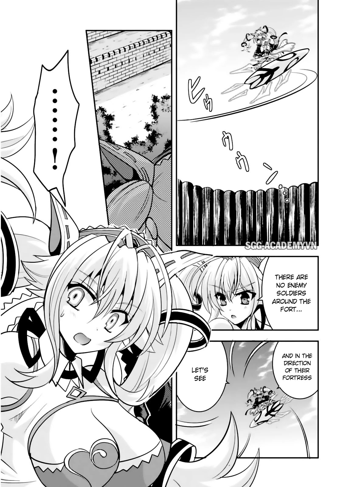 Ochitekita Ryuuou to Horobiyuku Majo no Kuni Chapter 10.2 page 14 - Chapter 10.2: Offensive and Defense of The Fort, Again