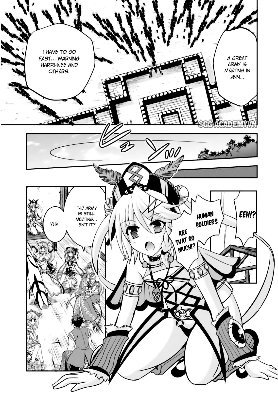 Ochitekita Ryuuou to Horobiyuku Majo no Kuni Chapter 10.2 page 16 - Chapter 10.2: Offensive and Defense of The Fort, Again