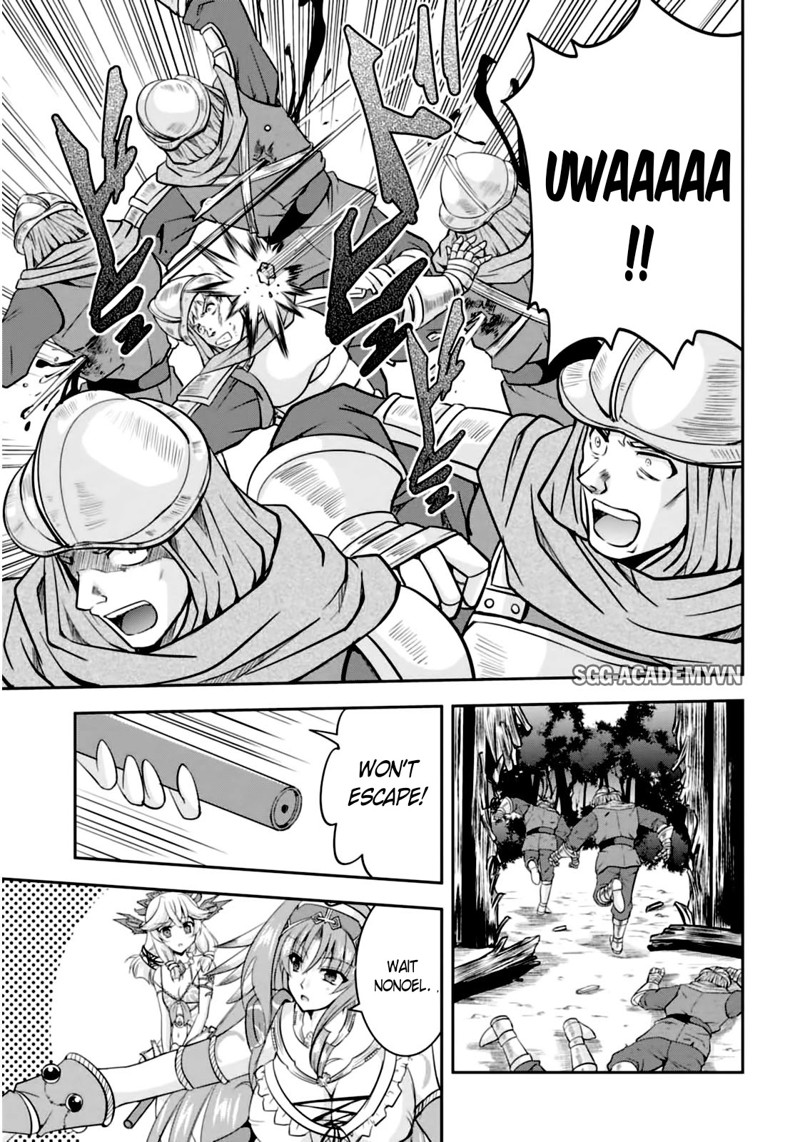 Ochitekita Ryuuou to Horobiyuku Majo no Kuni Chapter 10.2 page 2 - Chapter 10.2: Offensive and Defense of The Fort, Again