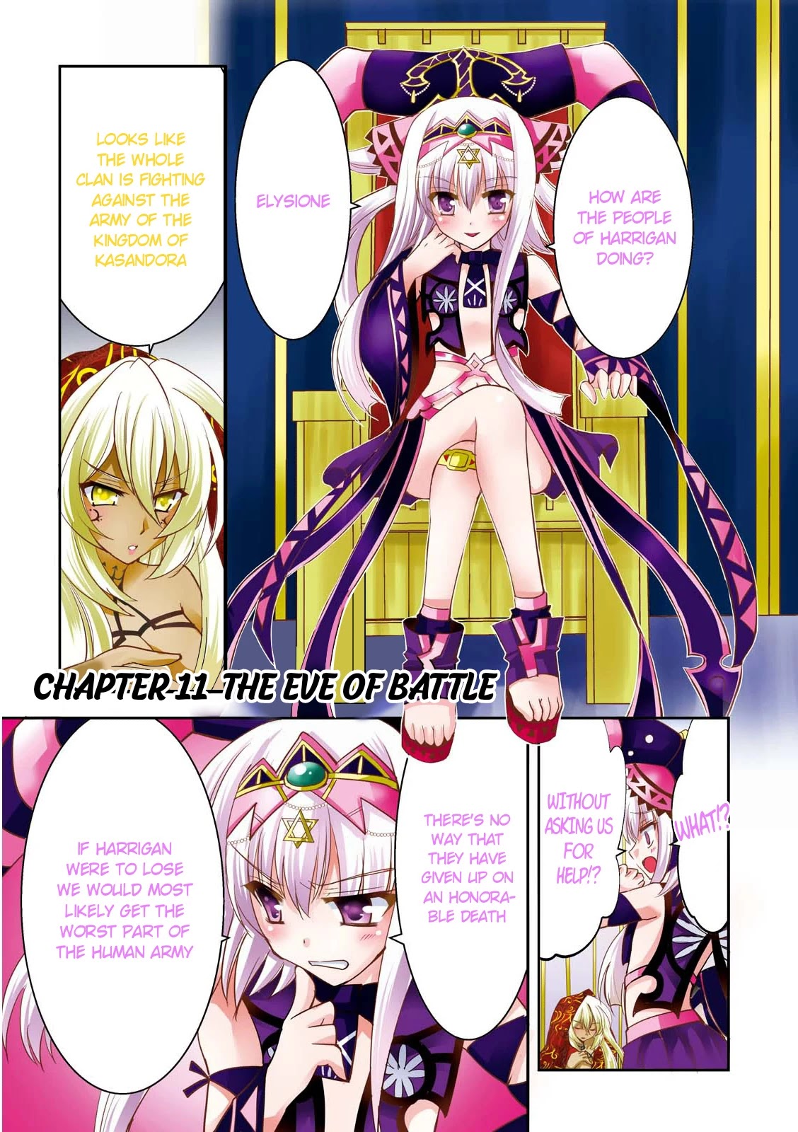 Ochitekita Ryuuou to Horobiyuku Majo no Kuni Chapter 11 page 4 - Chapter 11: The eve of battle