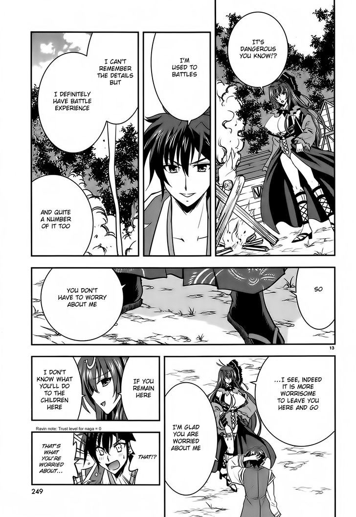 Ochitekita Ryuuou to Horobiyuku Majo no Kuni Chapter 4 page 13 - Chapter 4