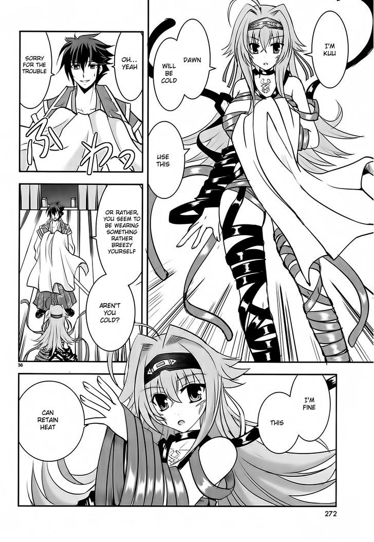 Ochitekita Ryuuou to Horobiyuku Majo no Kuni Chapter 4 page 36 - Chapter 4