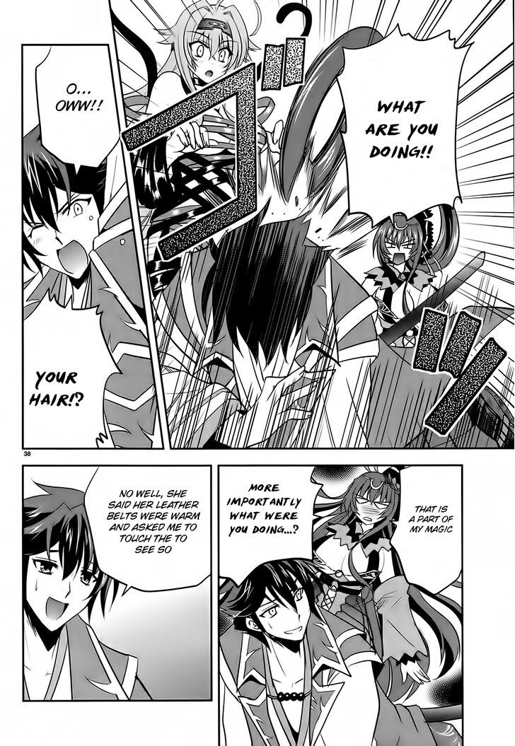 Ochitekita Ryuuou to Horobiyuku Majo no Kuni Chapter 4 page 38 - Chapter 4