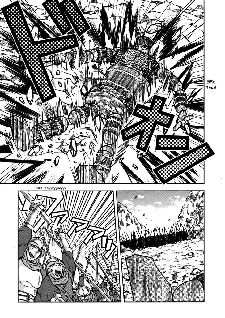 Ochitekita Ryuuou to Horobiyuku Majo no Kuni Chapter 6 page 28 - Chapter 6 : Offense and Defence of the First Fort 2