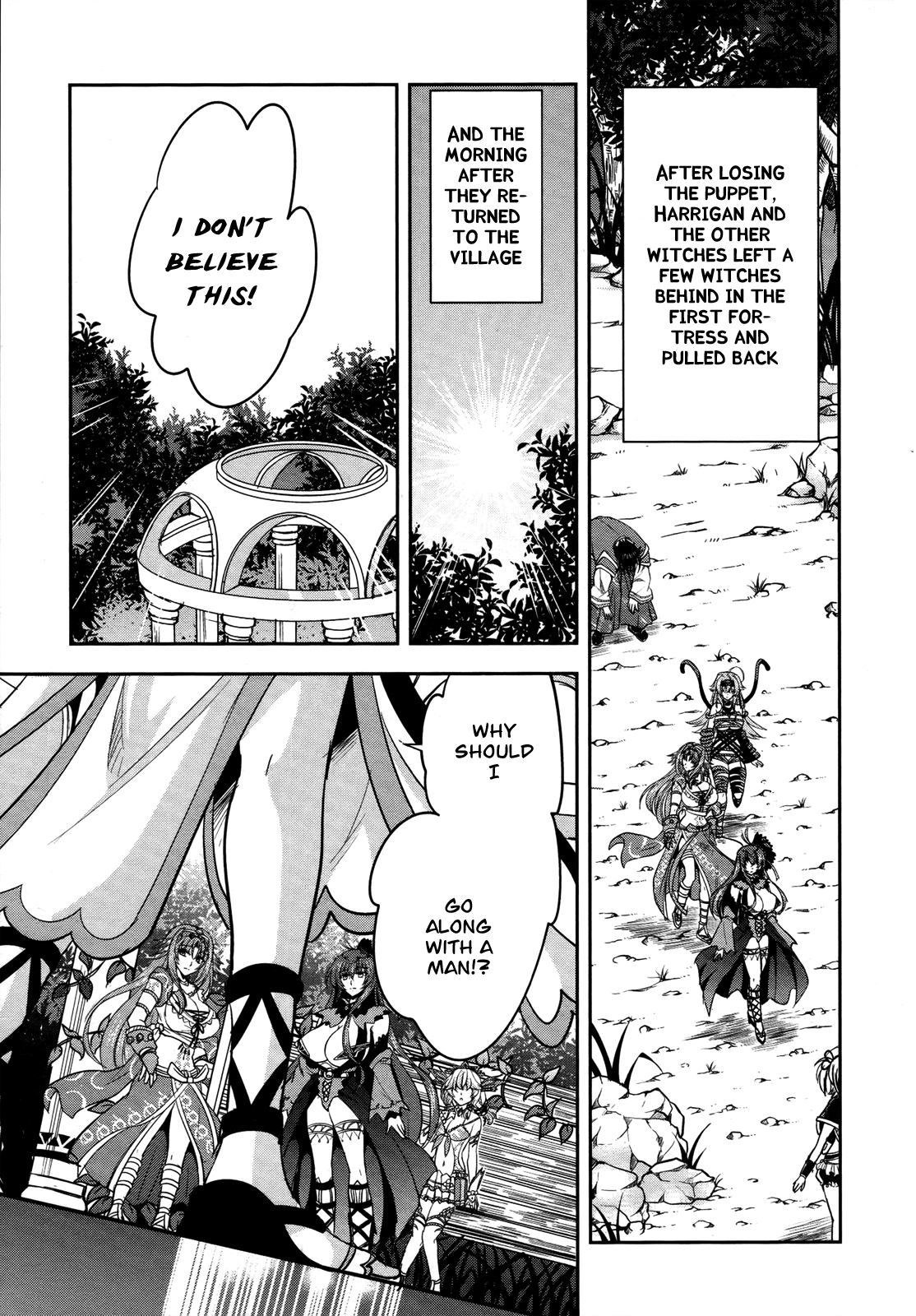 Ochitekita Ryuuou to Horobiyuku Majo no Kuni Chapter 8 page 1 - Chapter 8 : Wind and Superhuman Strength