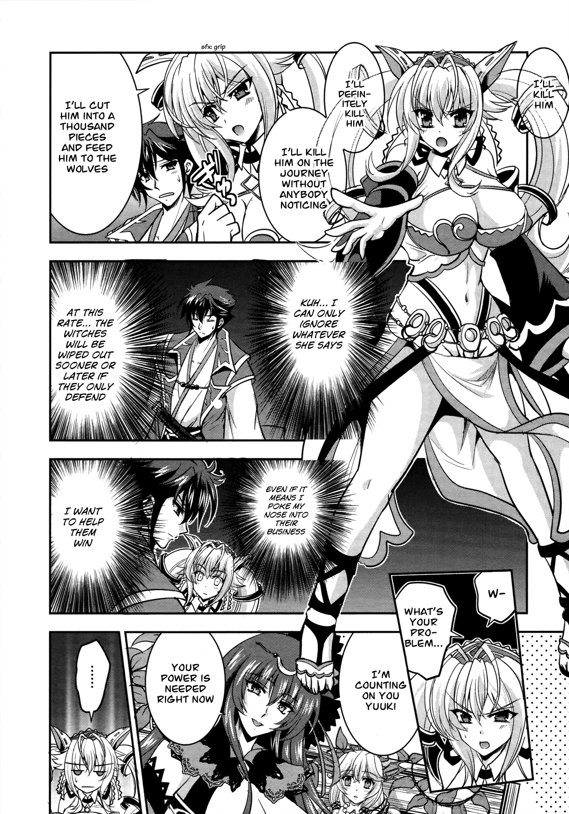 Ochitekita Ryuuou to Horobiyuku Majo no Kuni Chapter 8 page 2 - Chapter 8 : Wind and Superhuman Strength