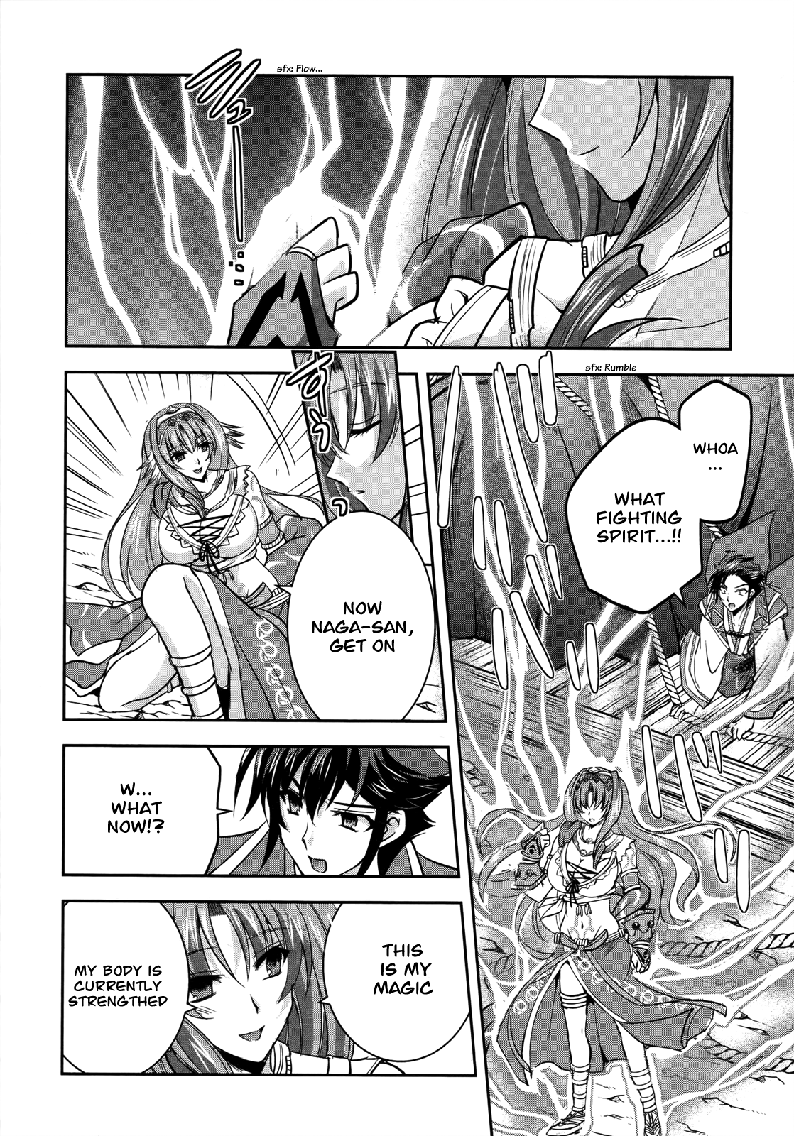 Ochitekita Ryuuou to Horobiyuku Majo no Kuni Chapter 8 page 21 - Chapter 8 : Wind and Superhuman Strength