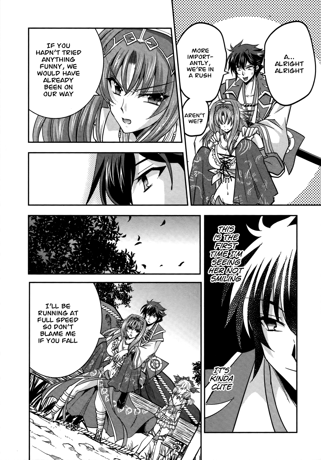 Ochitekita Ryuuou to Horobiyuku Majo no Kuni Chapter 8 page 27 - Chapter 8 : Wind and Superhuman Strength