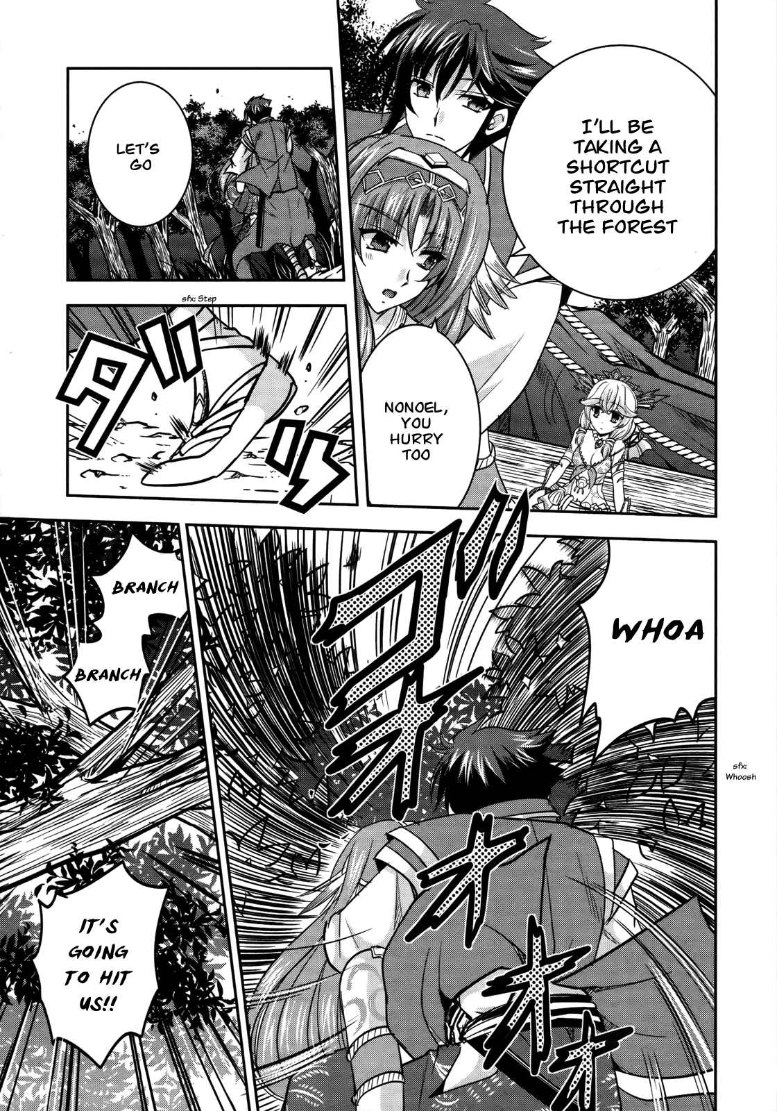 Ochitekita Ryuuou to Horobiyuku Majo no Kuni Chapter 8 page 28 - Chapter 8 : Wind and Superhuman Strength