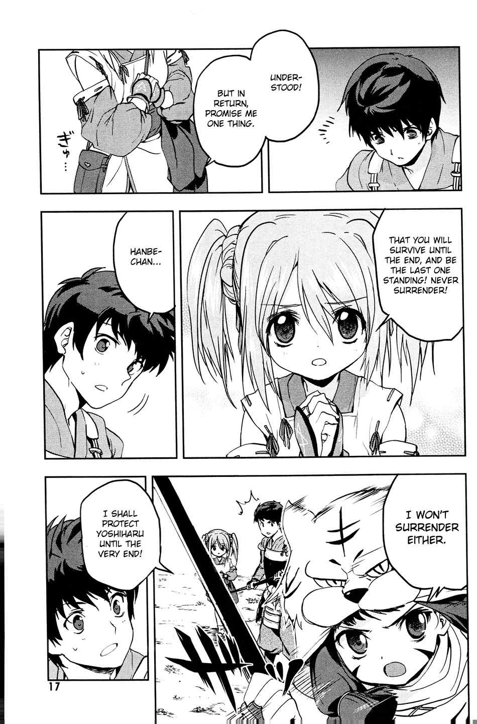 Oda Nobuna no Yabou Chapter 16 page 19 - Chapter 16: Never Surrender!