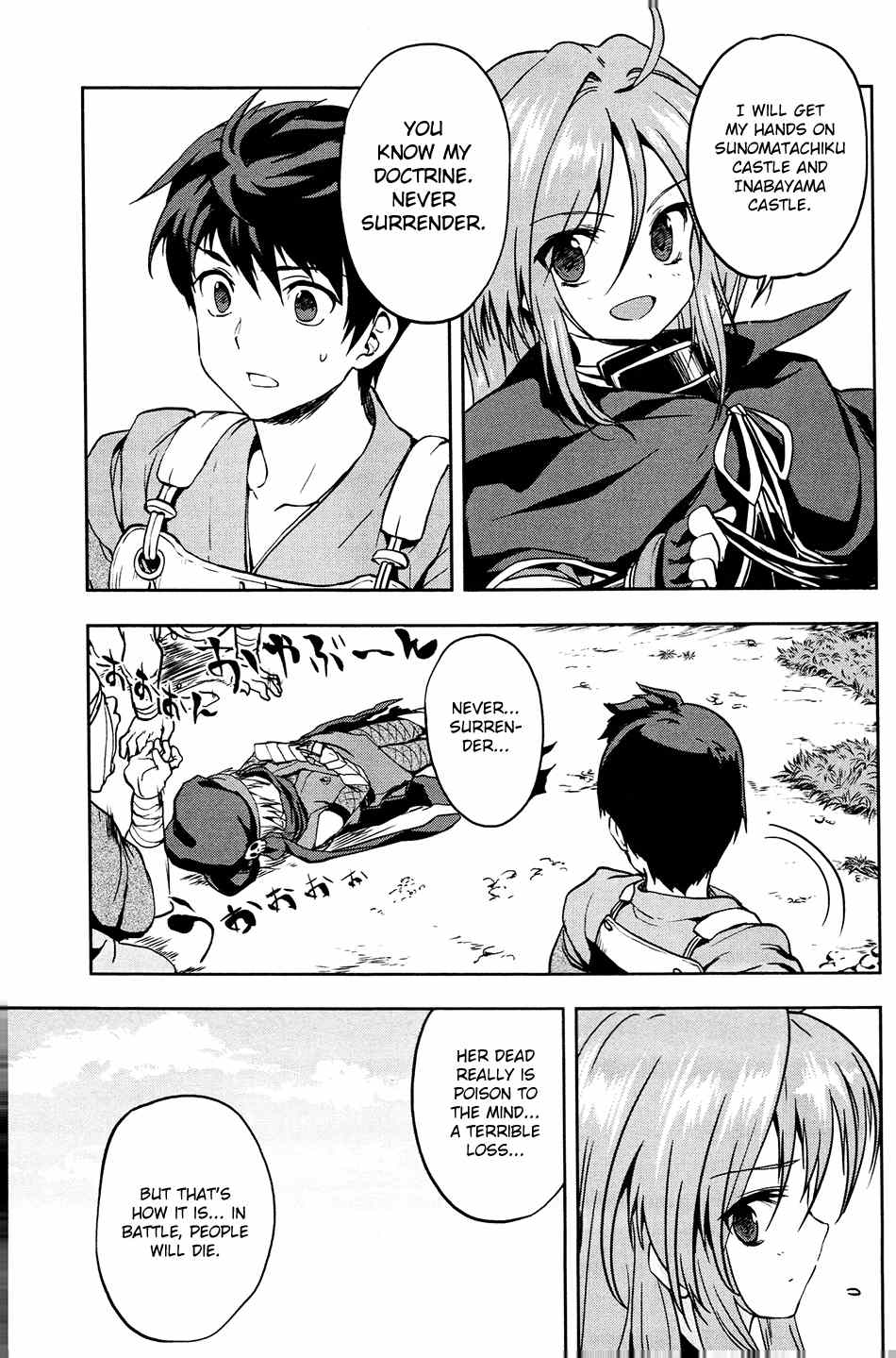 Oda Nobuna no Yabou Chapter 16 page 25 - Chapter 16: Never Surrender!