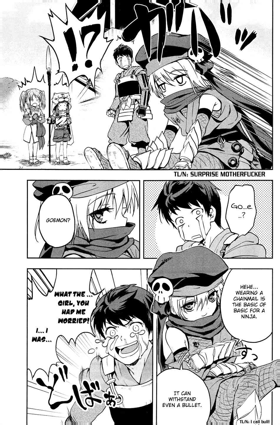 Oda Nobuna no Yabou Chapter 16 page 27 - Chapter 16: Never Surrender!