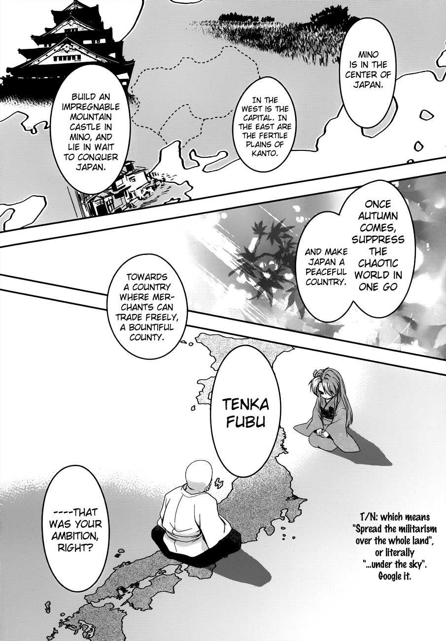 Oda Nobuna no Yabou Chapter 3 page 9 - Chapter 3