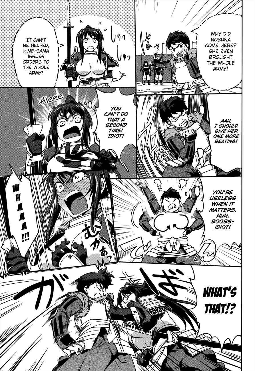 Oda Nobuna no Yabou Chapter 8 page 10 - Chapter 8: Underneath Determination