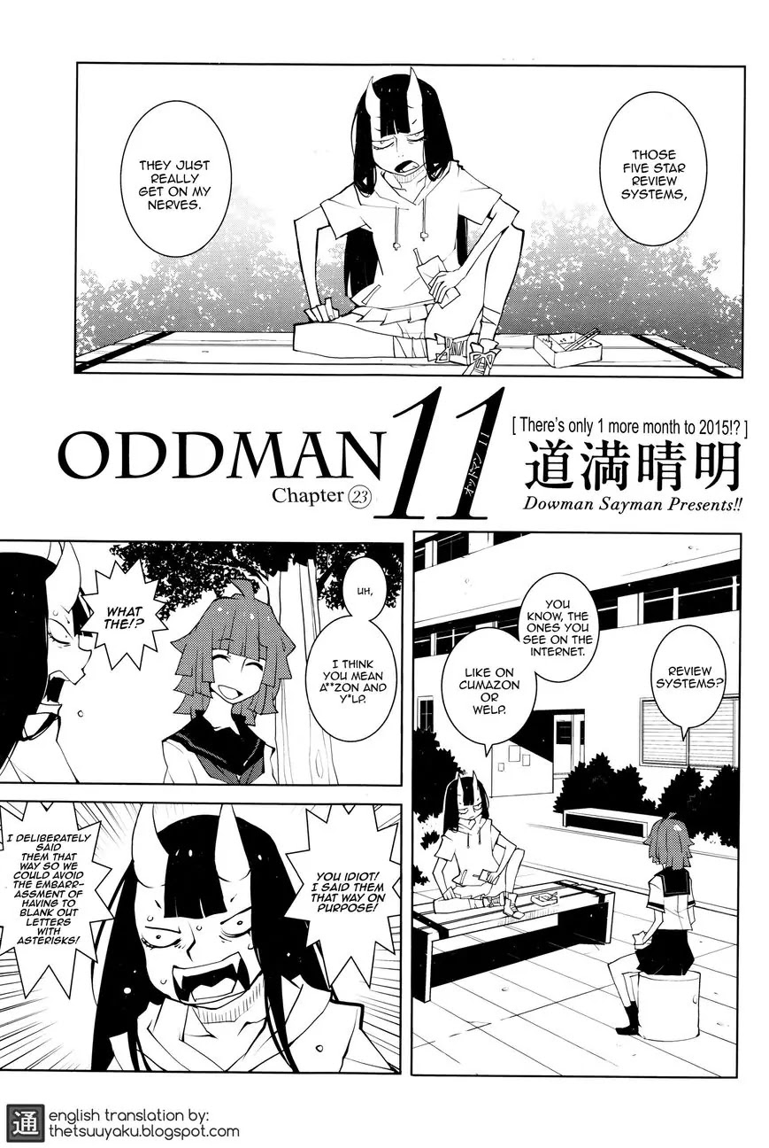 Oddman 11 Chapter 23 page 1 - Chapter 23