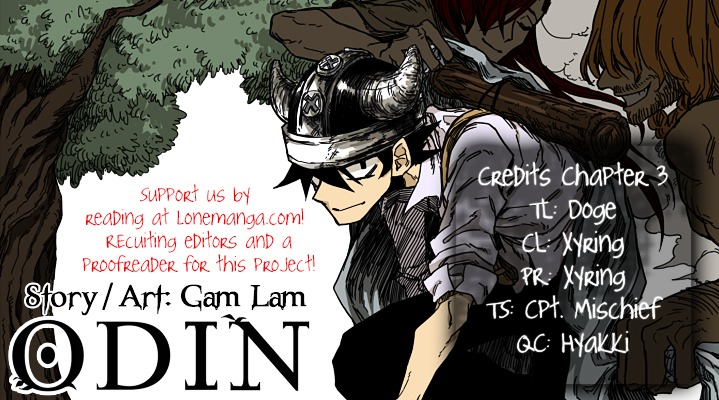 Odin Chapter 3 page 1 - Chapter 3 : Fenrir