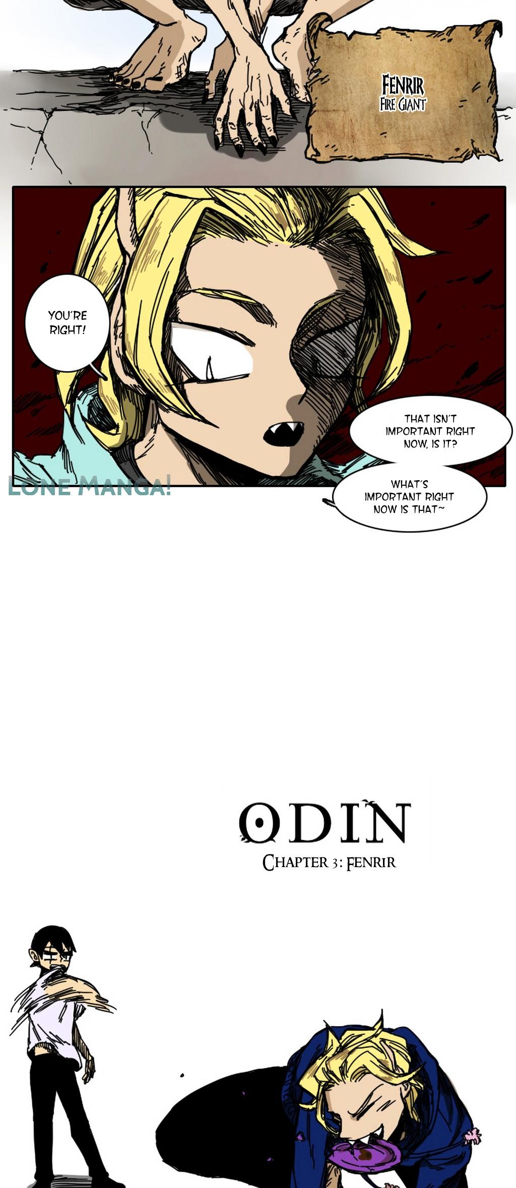 Odin Chapter 3 page 3 - Chapter 3 : Fenrir