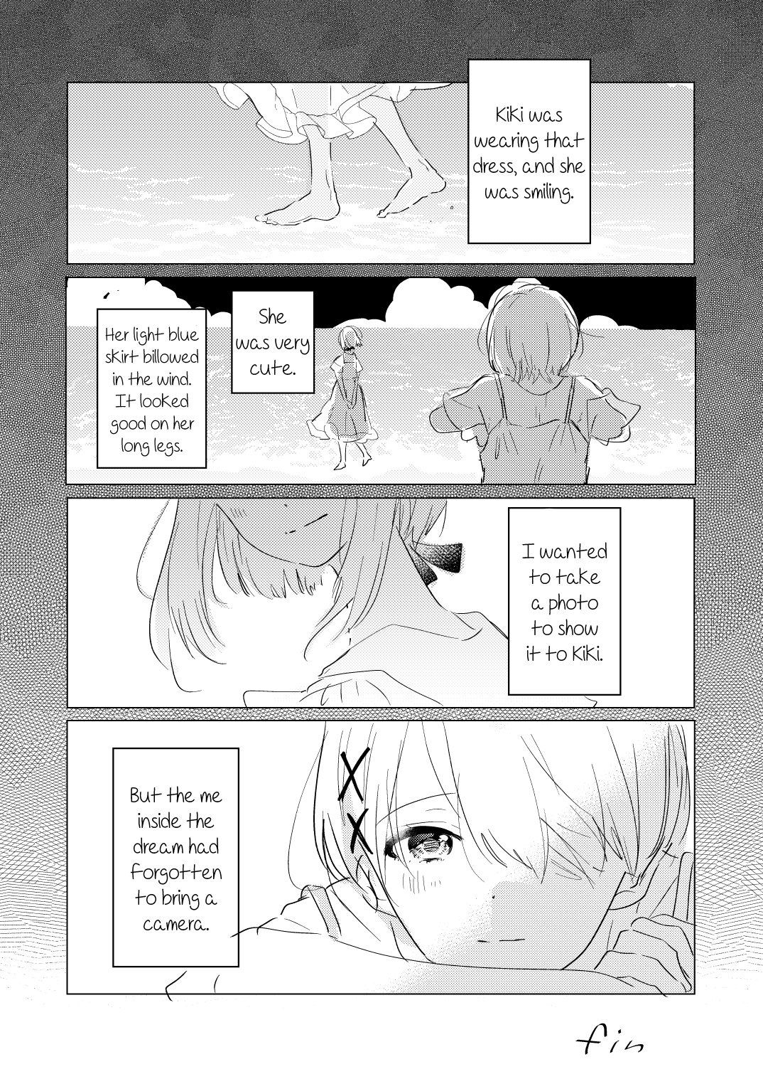 Odoriba ni sukaato ga naru Chapter 0.5 page 3 - Chapter 0.5: Light Blue Dress