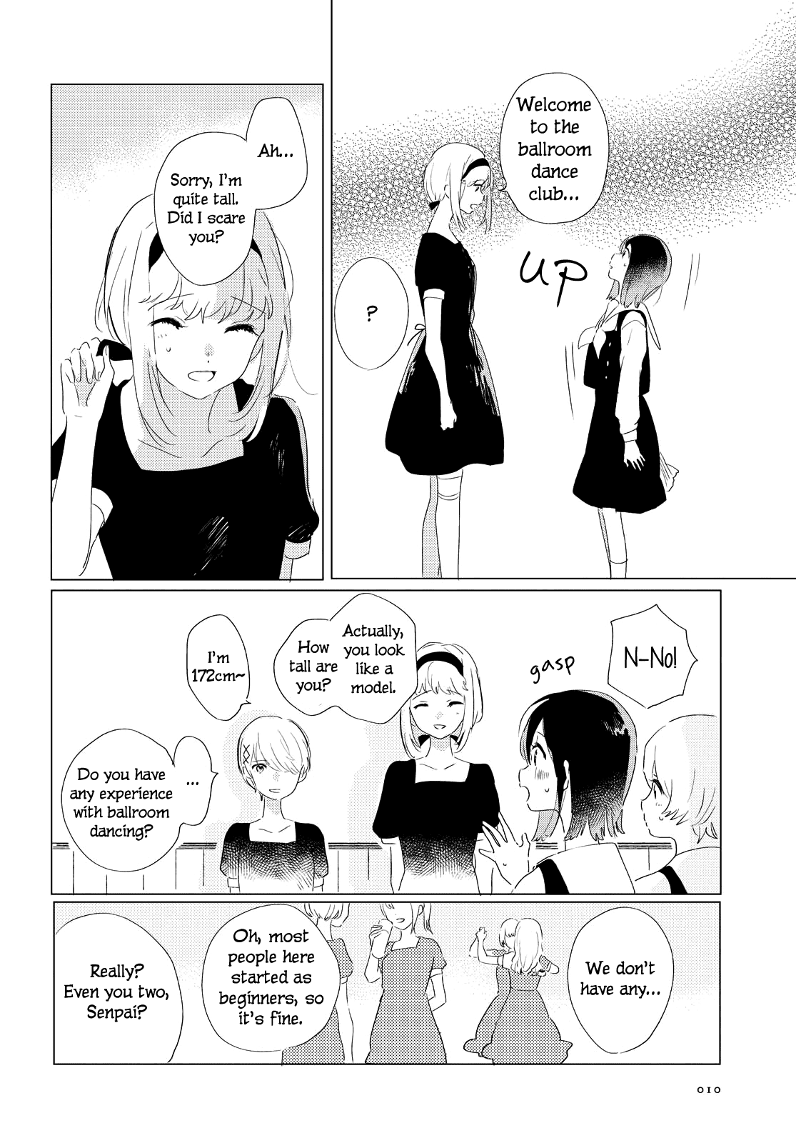 Odoriba ni sukaato ga naru Chapter 1 page 6 - Chapter 1: The Girls at the Dancehall