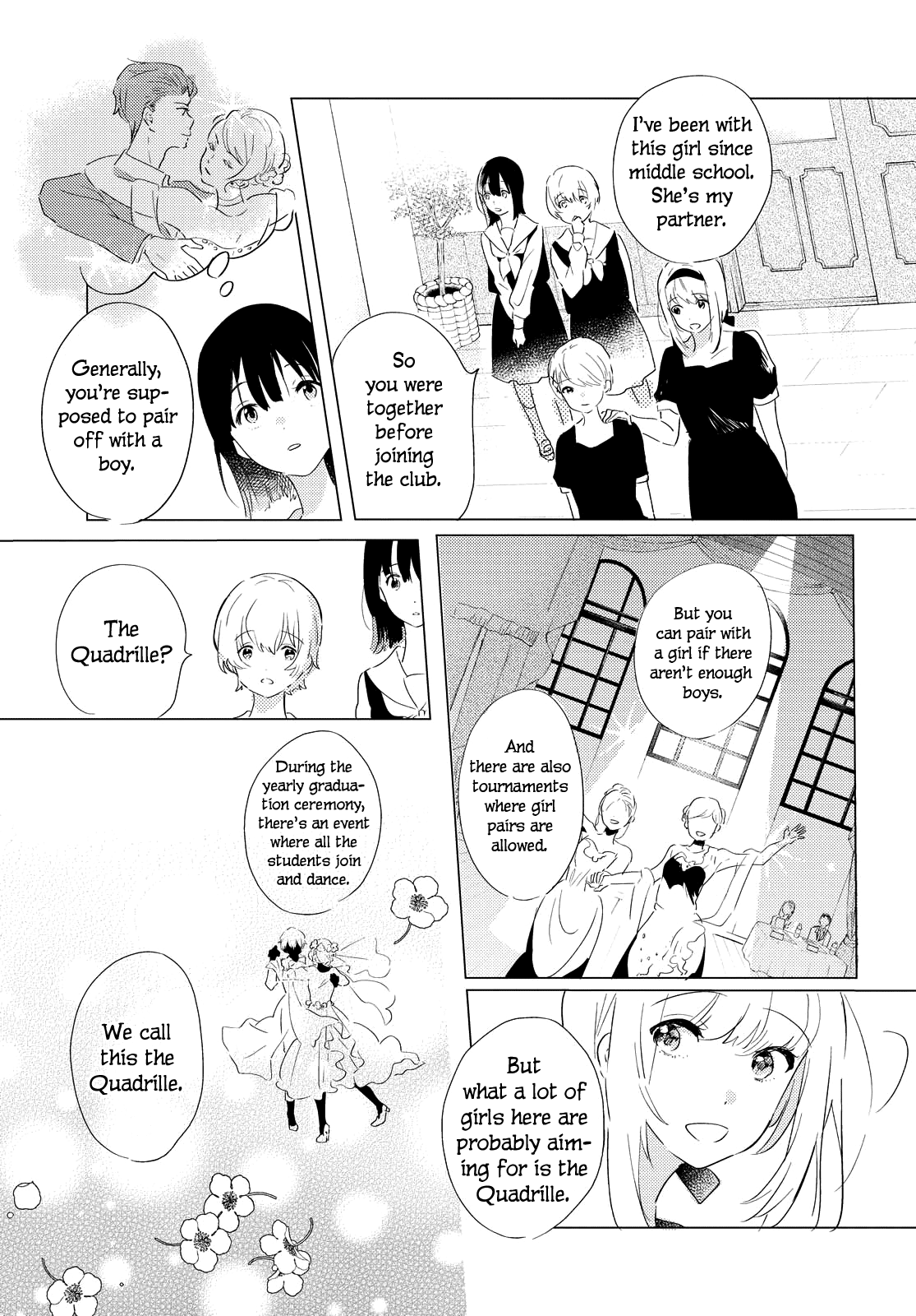Odoriba ni sukaato ga naru Chapter 1 page 7 - Chapter 1: The Girls at the Dancehall