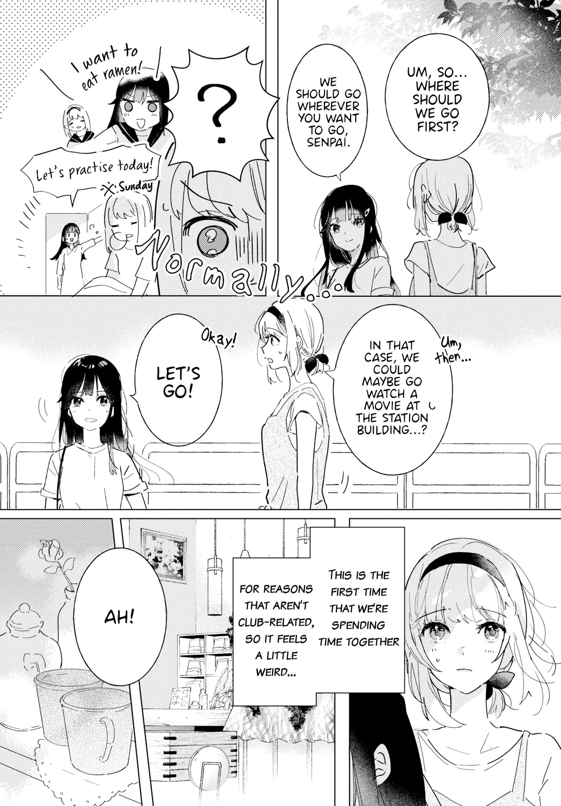 Odoriba ni sukaato ga naru Chapter 11 page 4 - Chapter 11: Like and love