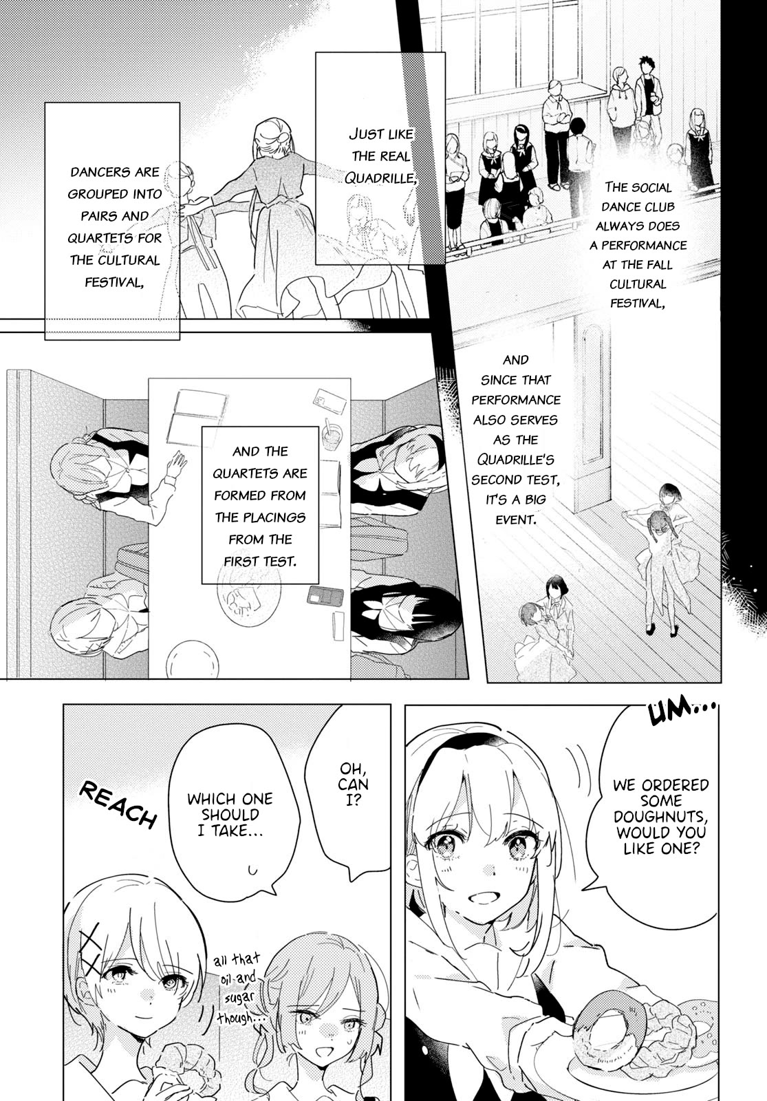 Odoriba ni sukaato ga naru Chapter 17 page 3 - Chapter 17: Quartet