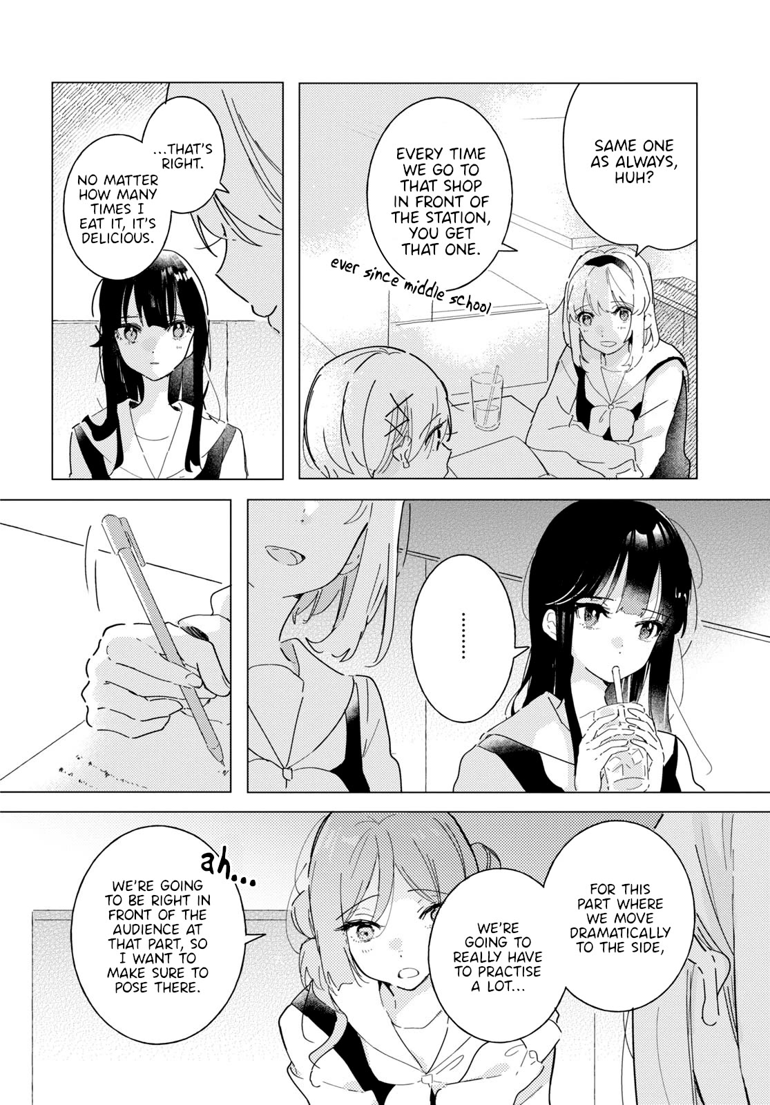 Odoriba ni sukaato ga naru Chapter 17 page 4 - Chapter 17: Quartet