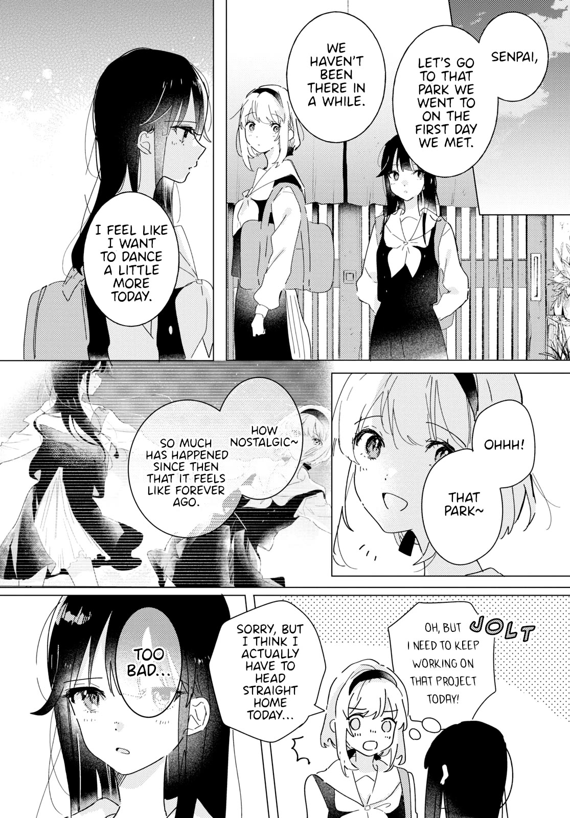 Odoriba ni sukaato ga naru Chapter 18 page 13 - Chapter 18: Close and far