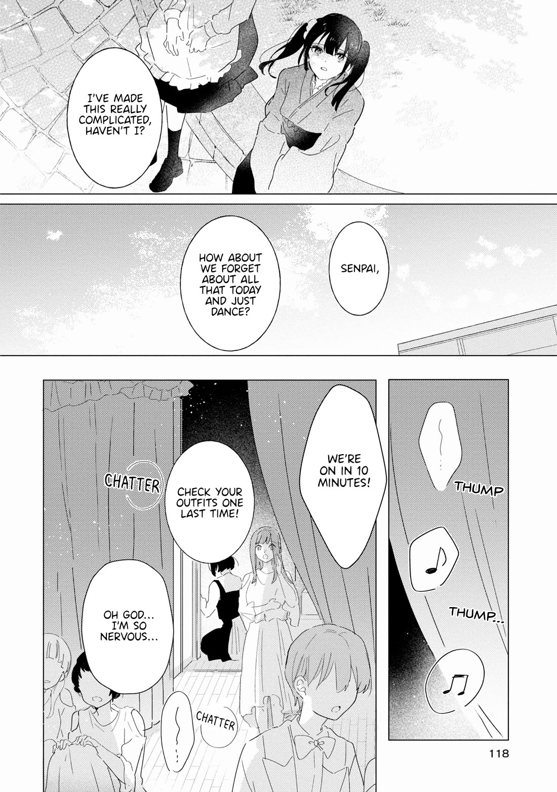 Odoriba ni sukaato ga naru Chapter 21 page 10 - Chapter 21: Bound and unwound
