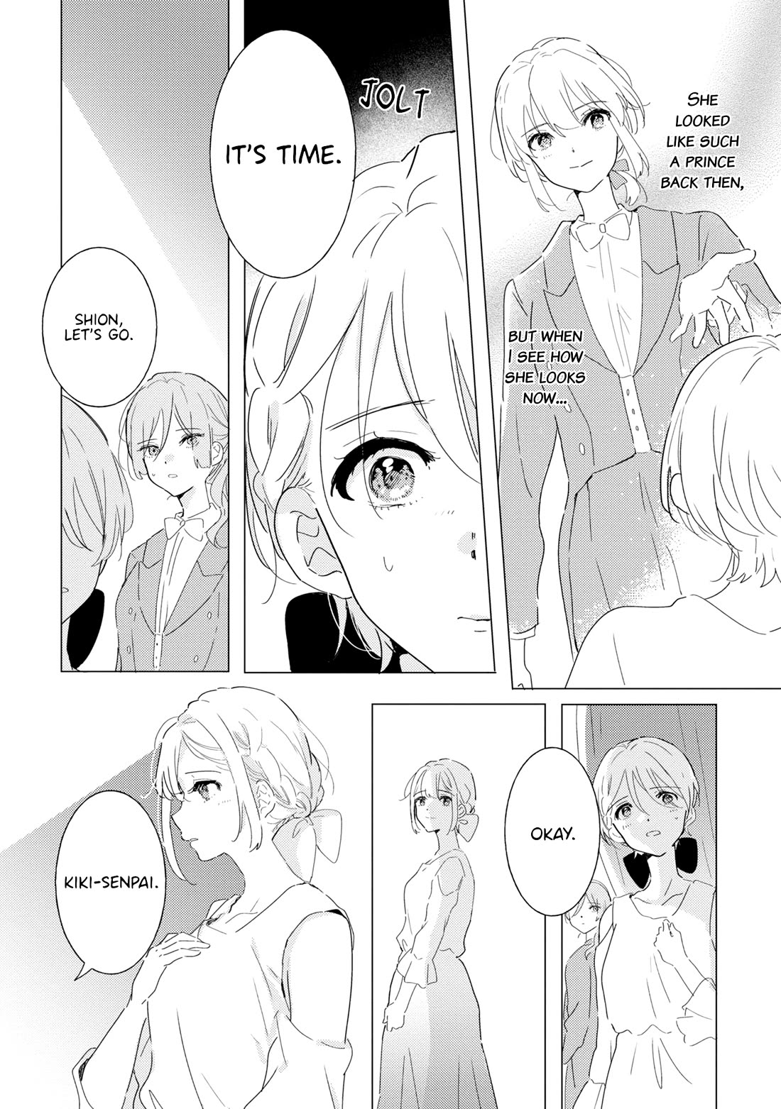 Odoriba ni sukaato ga naru Chapter 21 page 14 - Chapter 21: Bound and unwound