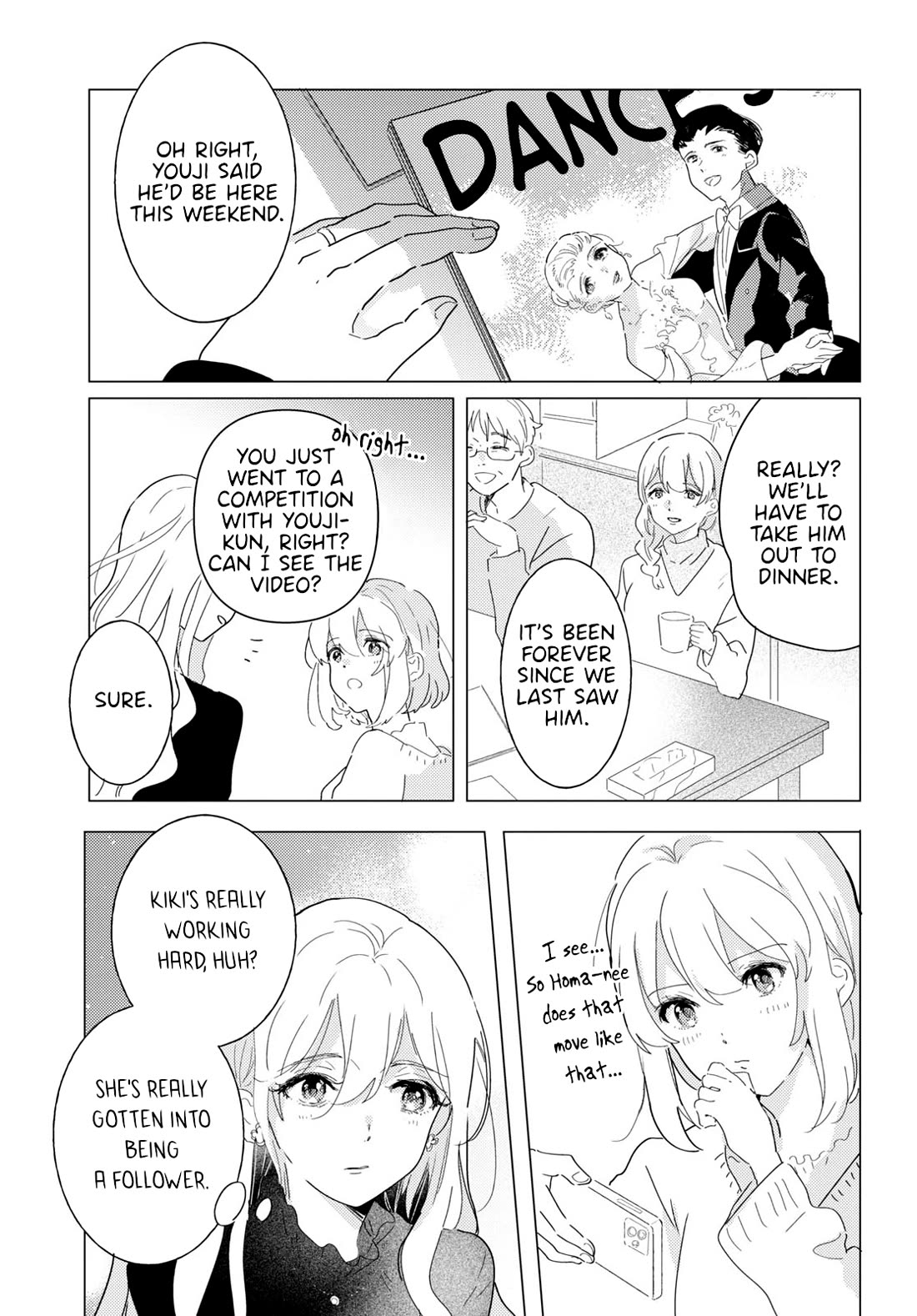 Odoriba ni sukaato ga naru Chapter 22 page 11 - Chapter 22: Eye to eye
