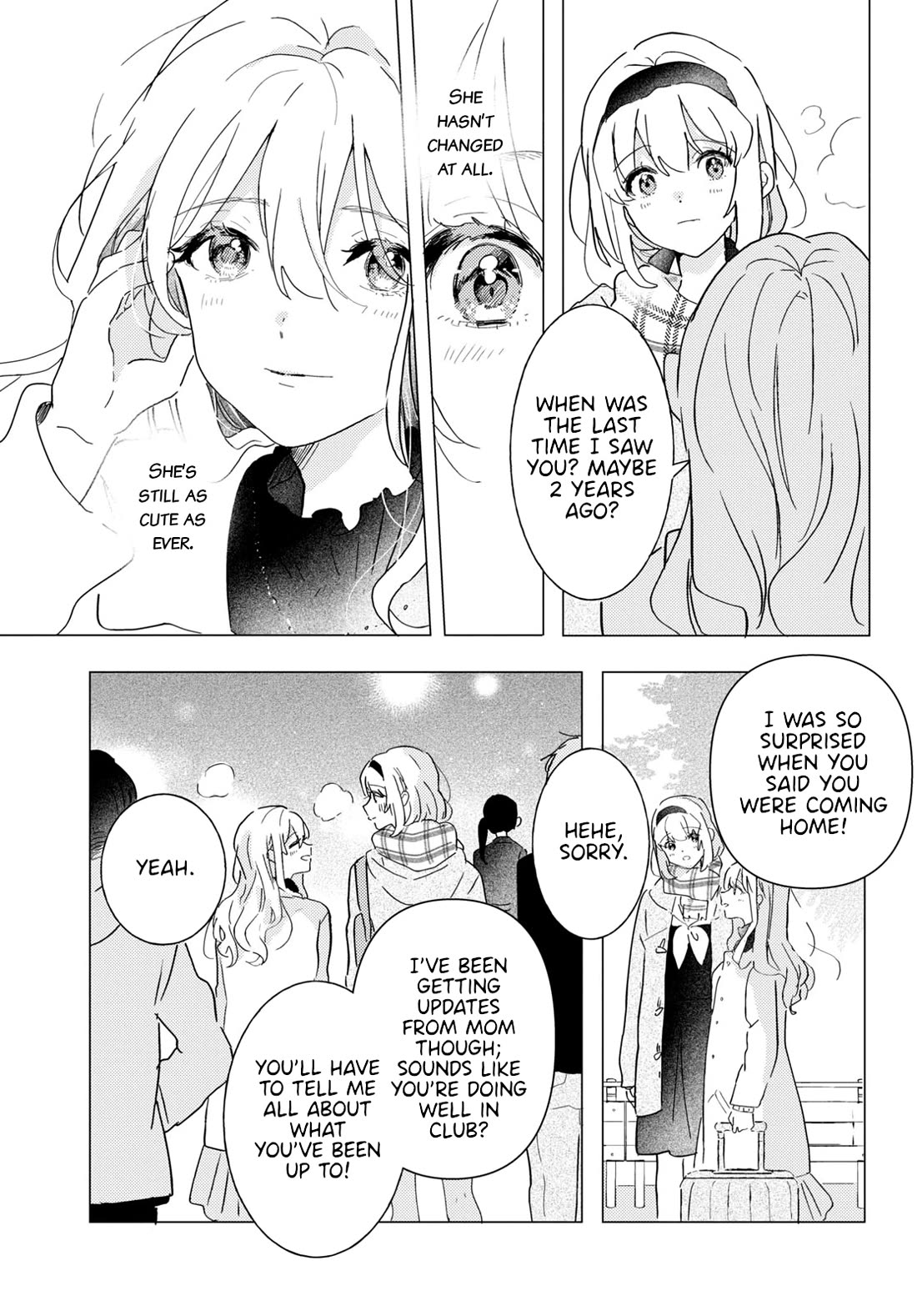 Odoriba ni sukaato ga naru Chapter 22 page 9 - Chapter 22: Eye to eye