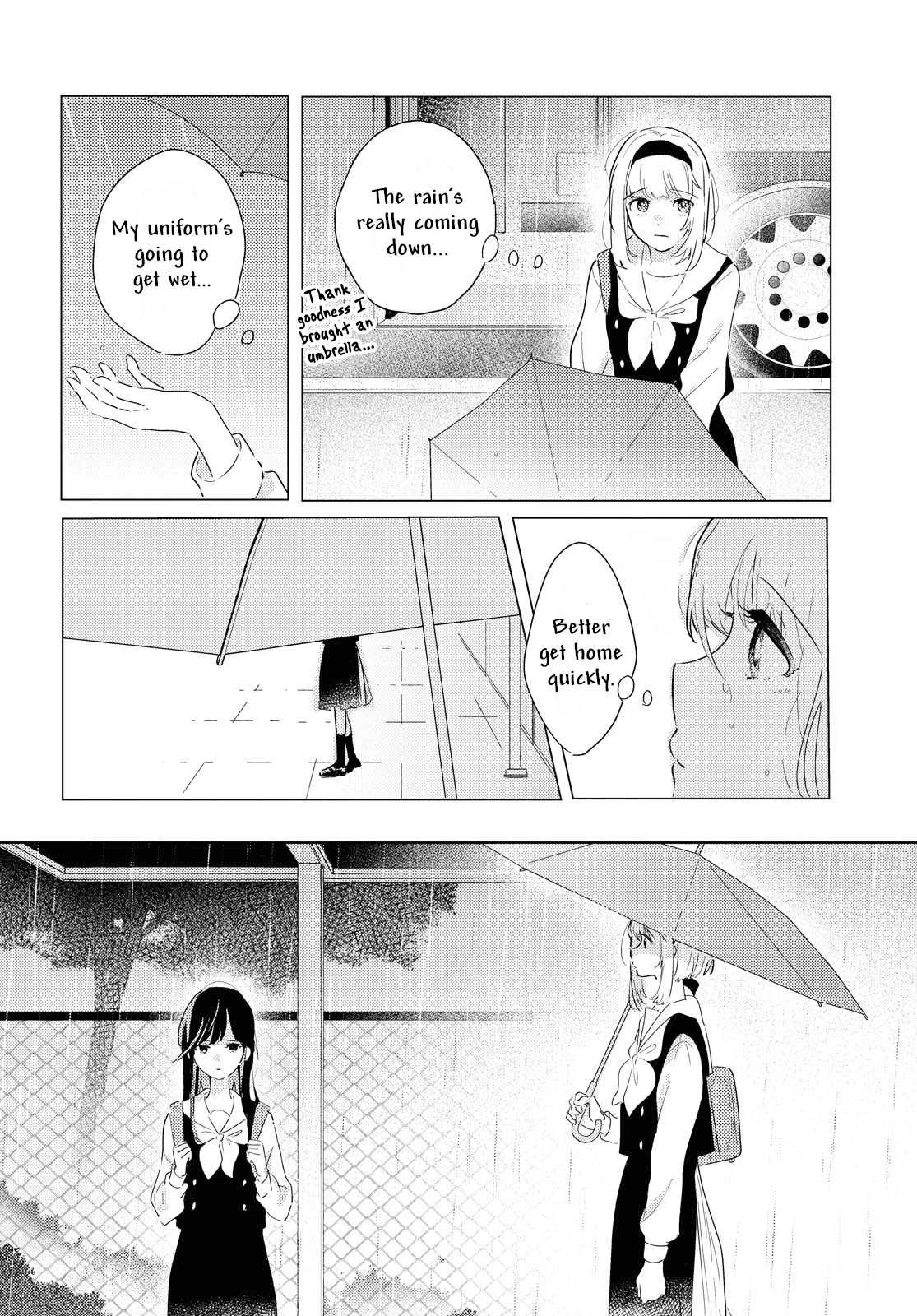 Odoriba ni sukaato ga naru Chapter 3 page 10 - Chapter 3: Raining cats and dogs
