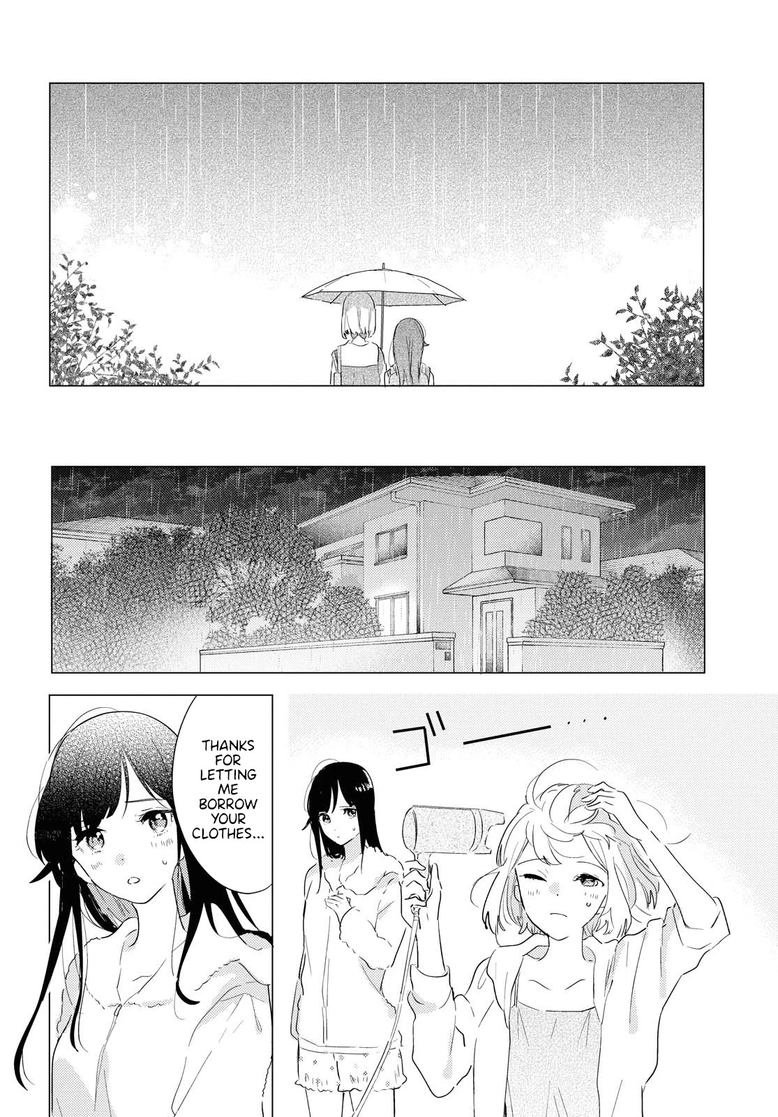 Odoriba ni sukaato ga naru Chapter 3 page 12 - Chapter 3: Raining cats and dogs