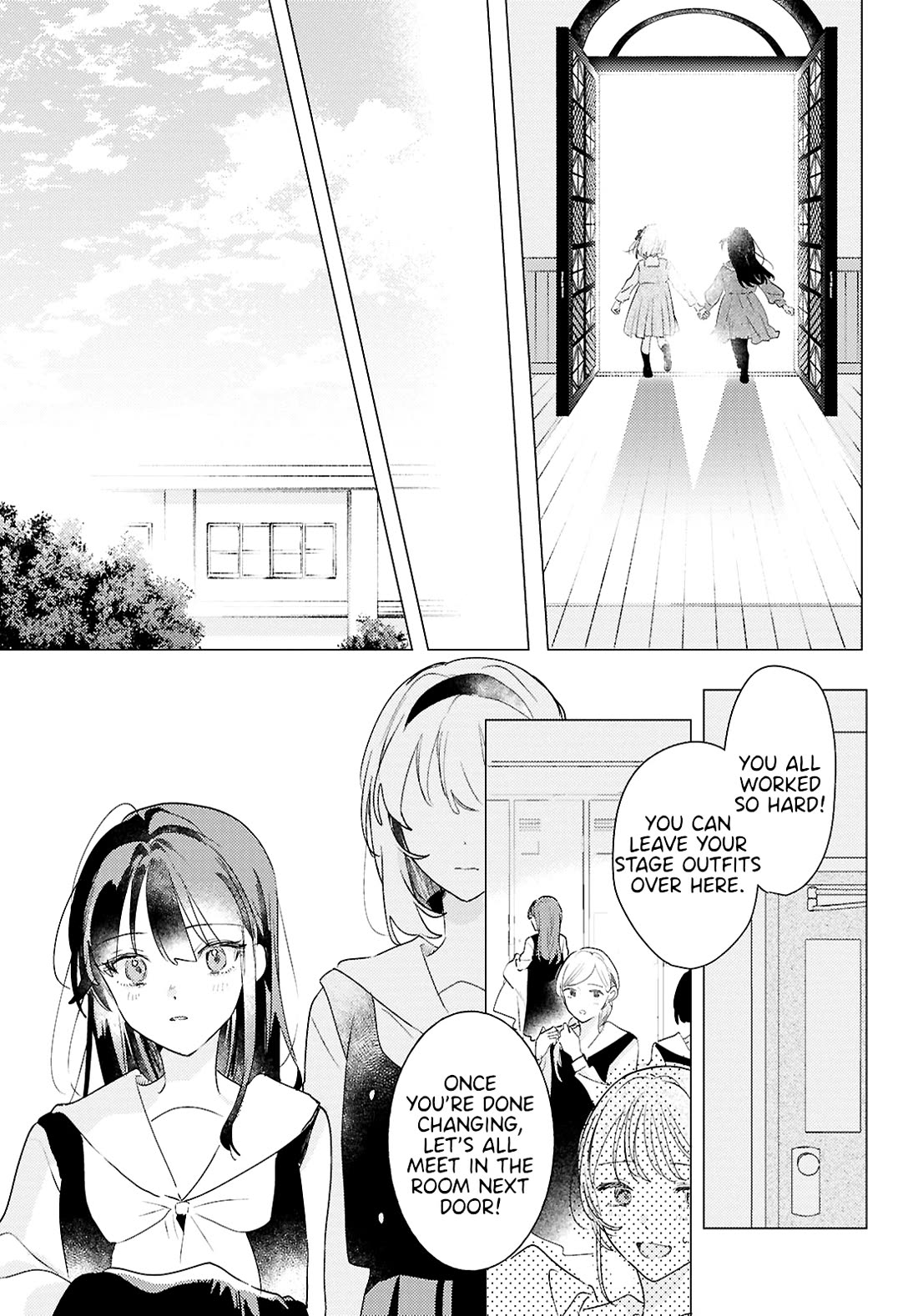 Odoriba ni sukaato ga naru Chapter 31 page 28 - Chapter 31: The skirt sings at the landing [END]