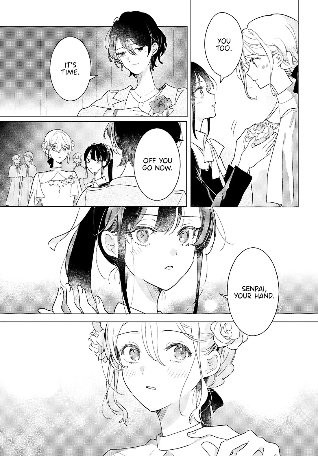 Odoriba ni sukaato ga naru Chapter 31 page 7 - Chapter 31: The skirt sings at the landing [END]