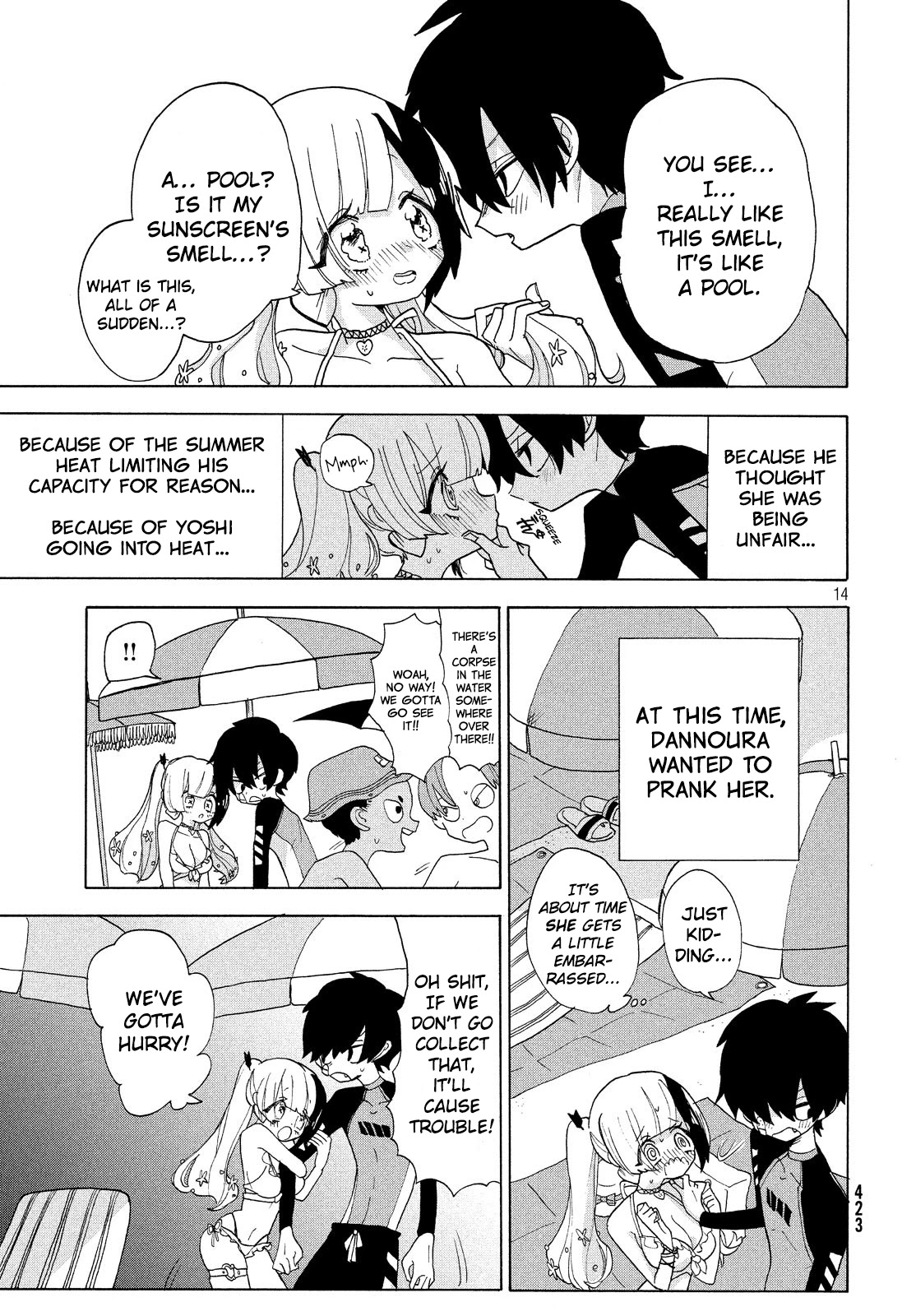 Odoru Respawn Chapter 14 page 14 - Chapter 14: Gnawing Habit and Heat Stroke