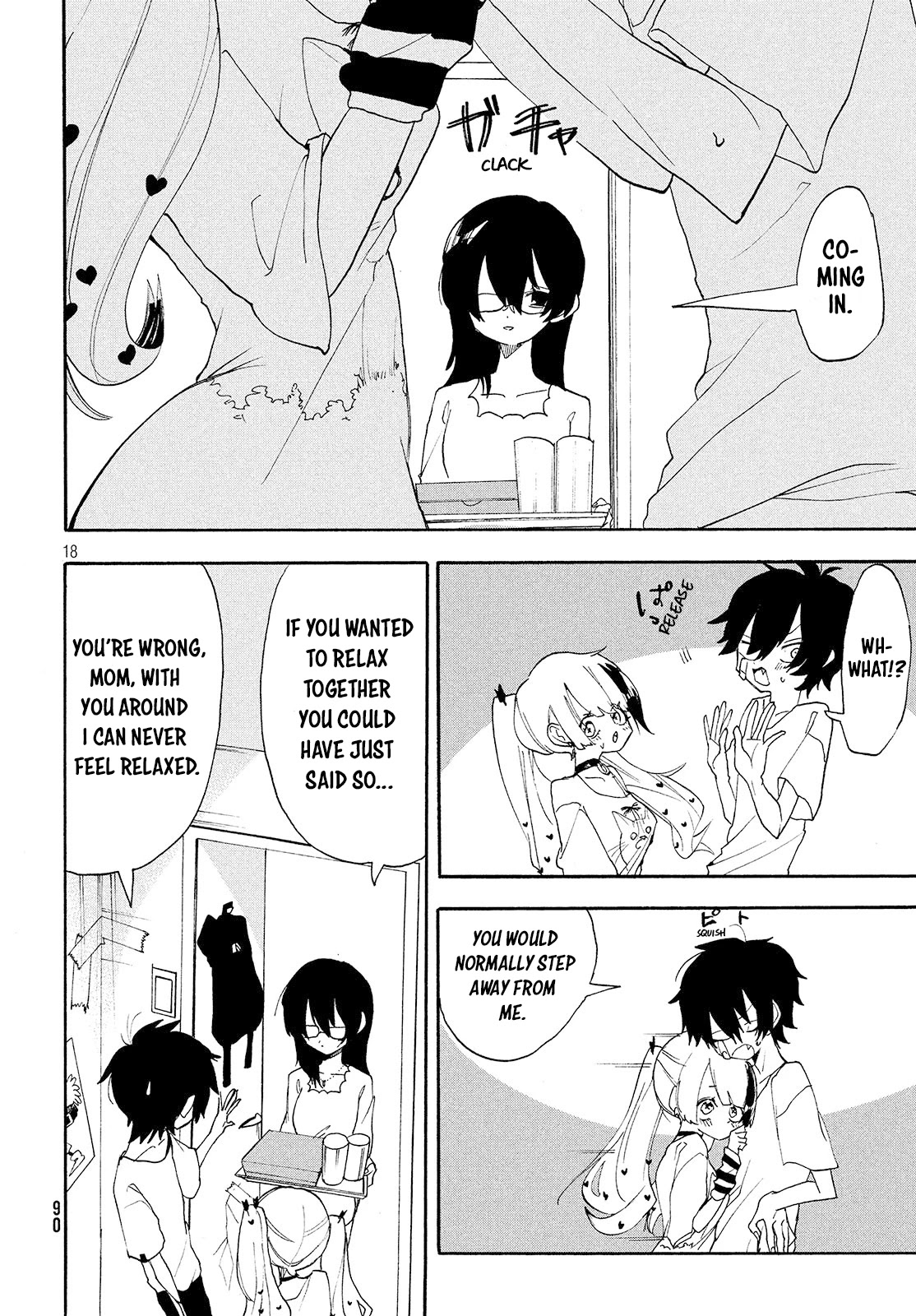 Odoru Respawn Chapter 2 page 18 - Chapter 2: I wonder why she's so red