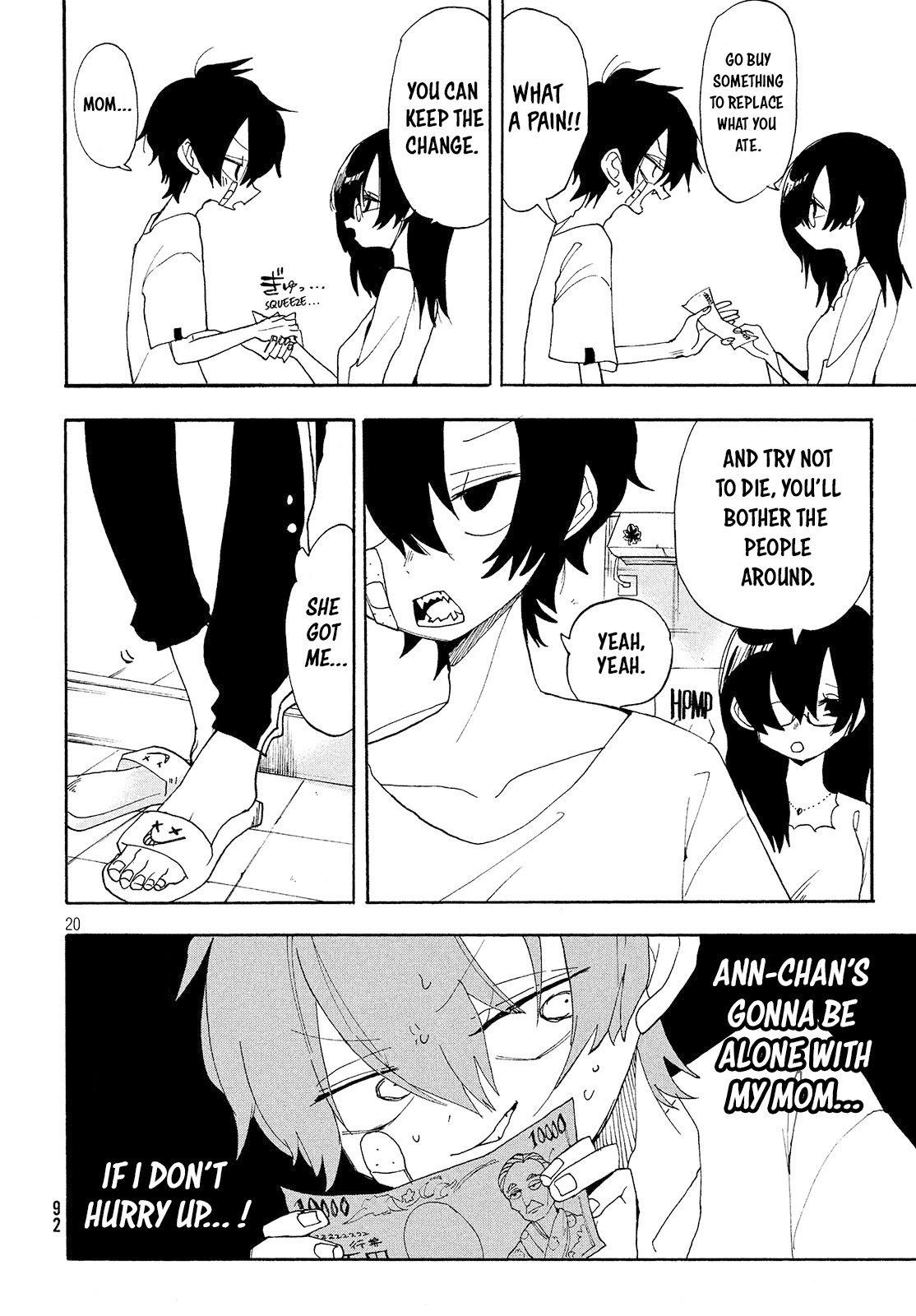 Odoru Respawn Chapter 2 page 20 - Chapter 2: I wonder why she's so red