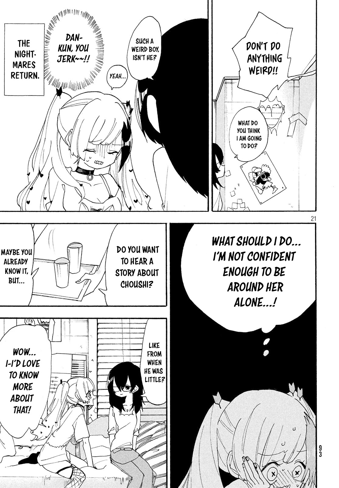 Odoru Respawn Chapter 2 page 21 - Chapter 2: I wonder why she's so red